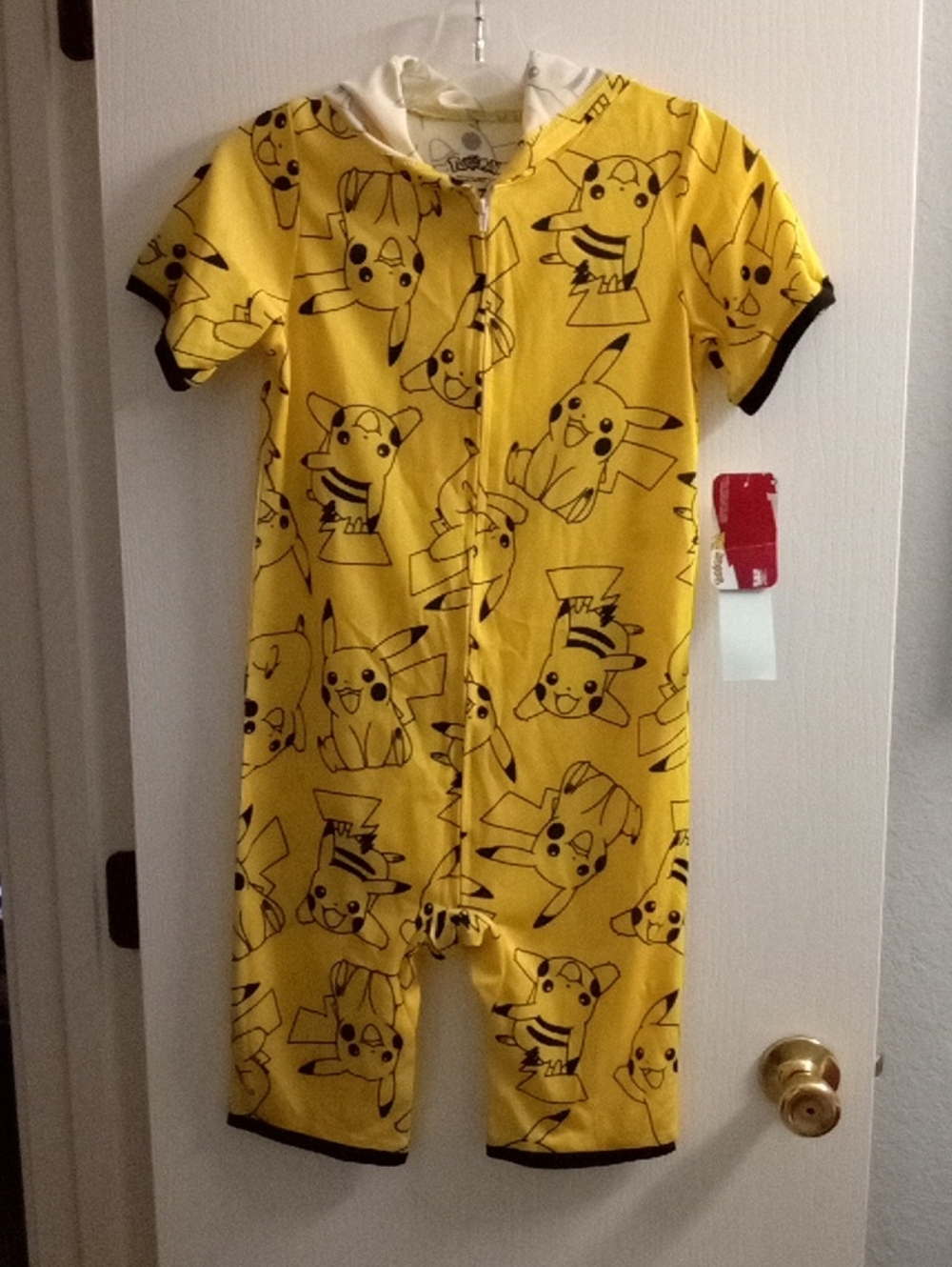 Pokemon Yellow Pikachu Short Sleeve One-Piece